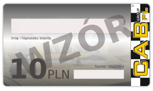 Voucher Taxi 10PLN